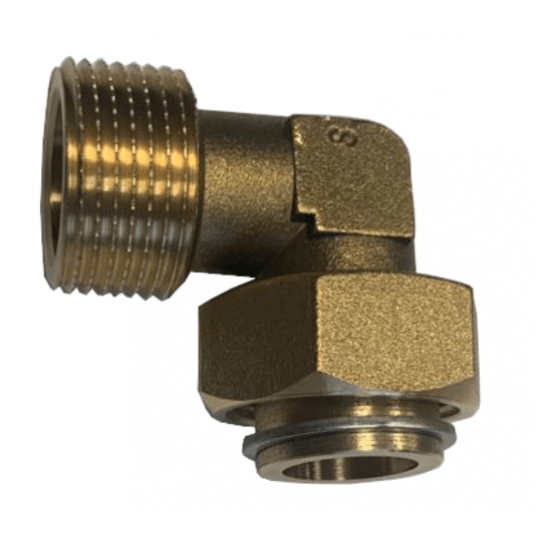 Półśrubunek do kotła 3/4"x3/4" kątowy -zdjęcie numer 1