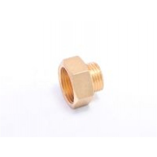 Redukcja mosiężna 1/4"x1/2" -zdjęcie numer 1