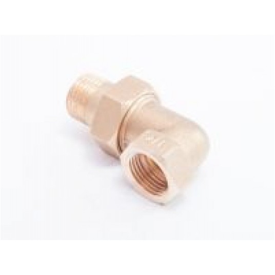 Śrubunek mosiężny kątowy 1/2" O-RING -zdjęcie numer 1