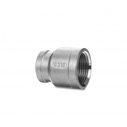 Stal Nierdzewna Mufa 1"x1/2" -zdjęcie numer 3