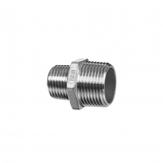 Stal Nierdzewna Nypel 1"x3/8" -zdjęcie numer 3
