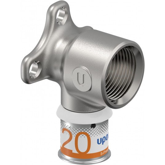 UPONOR Kolano naścienne PLUS GW 20x3/4" S-Press -zdjęcie numer 1