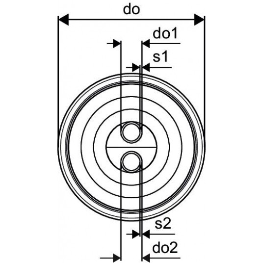 UPONOR Rura preizol. Thermo Twin 2x25/175 -zdjęcie numer 2