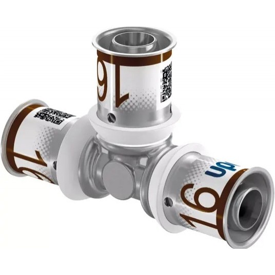 UPONOR Trójnik 16x16x16 PLUS zaprasowywany -zdjęcie numer 3