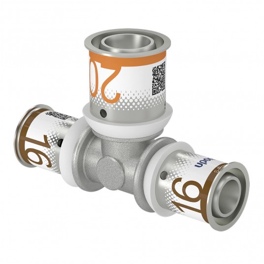 UPONOR Trójnik 16x20x16 PLUS zaprasowywany -zdjęcie numer 1