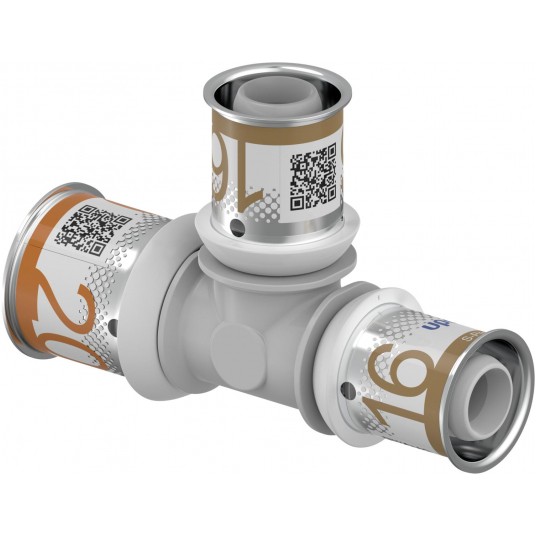 UPONOR Trójnik 20x16x16 PLUS PPSU S-Press -zdjęcie numer 1