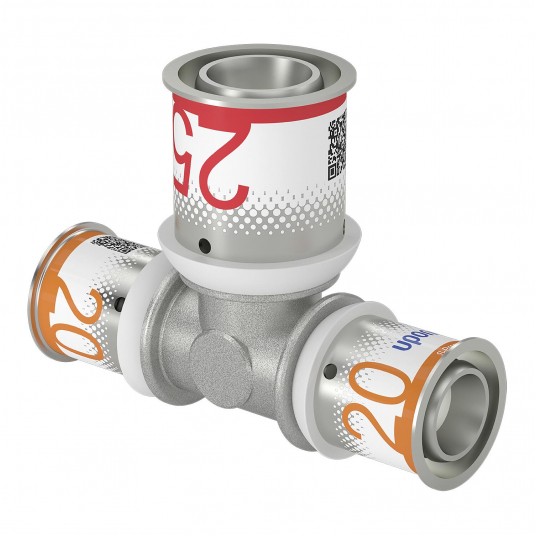 UPONOR Trójnik 20x25x20 PLUS zaprasowywany -zdjęcie numer 1