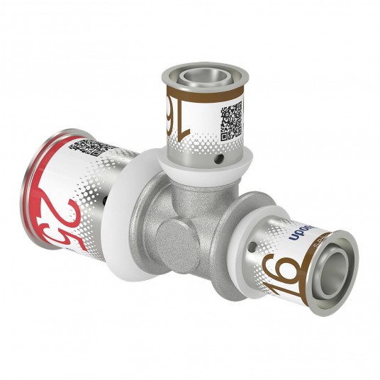 UPONOR Trójnik 25x16x16 PLUS zaprasowywany -zdjęcie numer 1