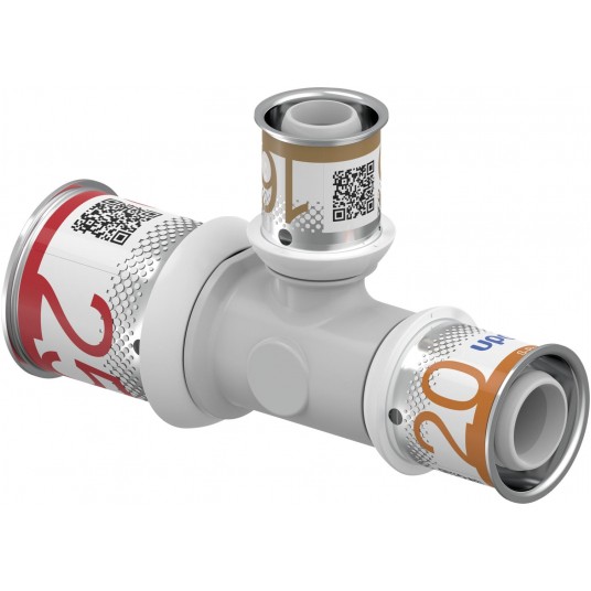 UPONOR Trójnik 25x16x20 PLUS PPSU S-Press -zdjęcie numer 1