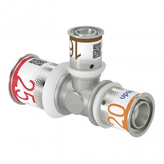 UPONOR Trójnik 25x16x20 PLUS zaprasowywany -zdjęcie numer 1