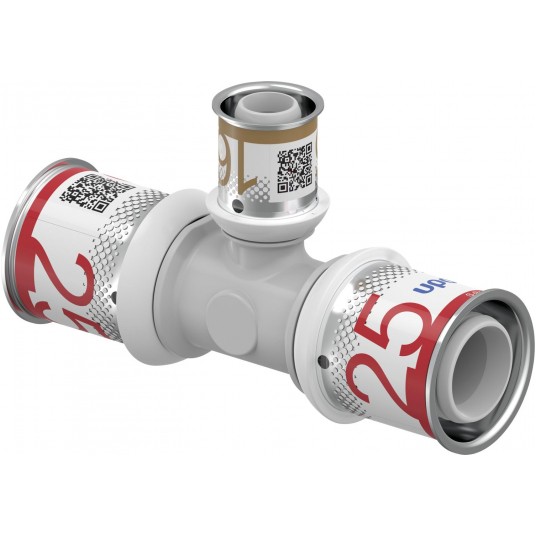 UPONOR Trójnik 25x16x25 PLUS PPSU S-Press -zdjęcie numer 1