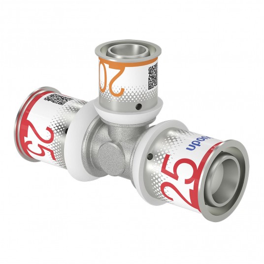 UPONOR Trójnik 25x20x25 PLUS zaprasowywany -zdjęcie numer 1