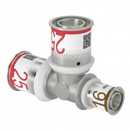 UPONOR Trójnik 25x25x16 PLUS zaprasowywany -zdjęcie numer 1