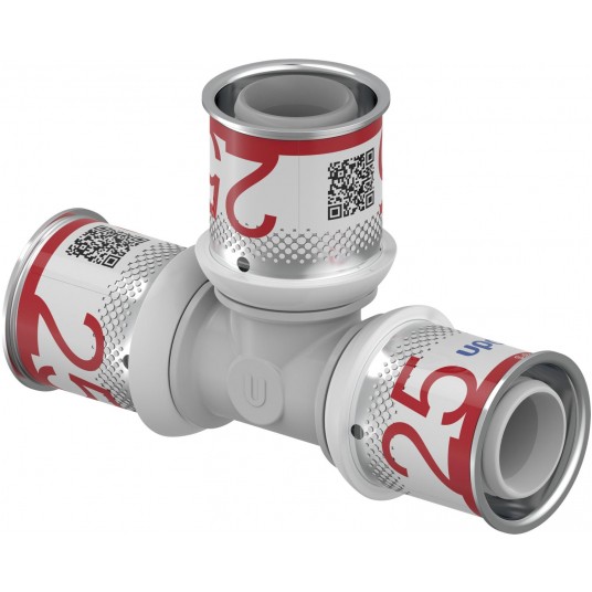 UPONOR Trójnik 25x25x25 PLUS PPSU S-Press -zdjęcie numer 1