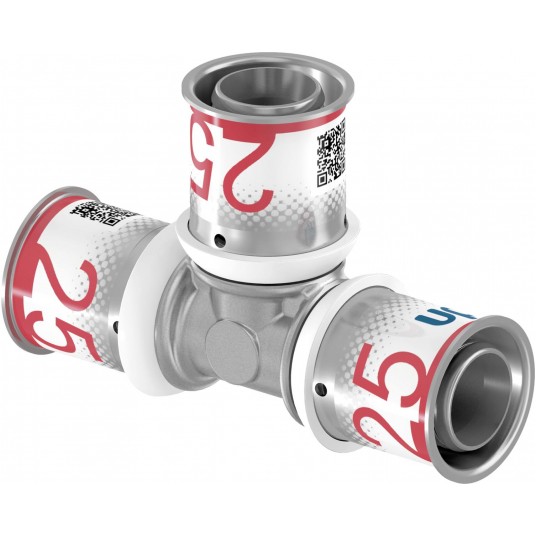UPONOR Trójnik 25x25x25 PLUS zaprasowywany -zdjęcie numer 1