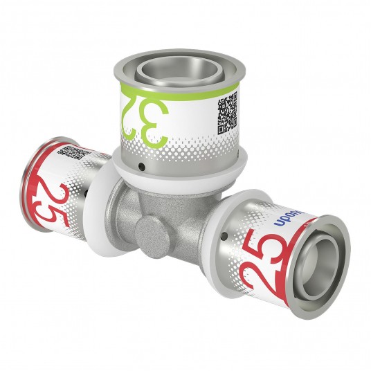 UPONOR Trójnik 25x32x25 PLUS zaprasowywany -zdjęcie numer 1