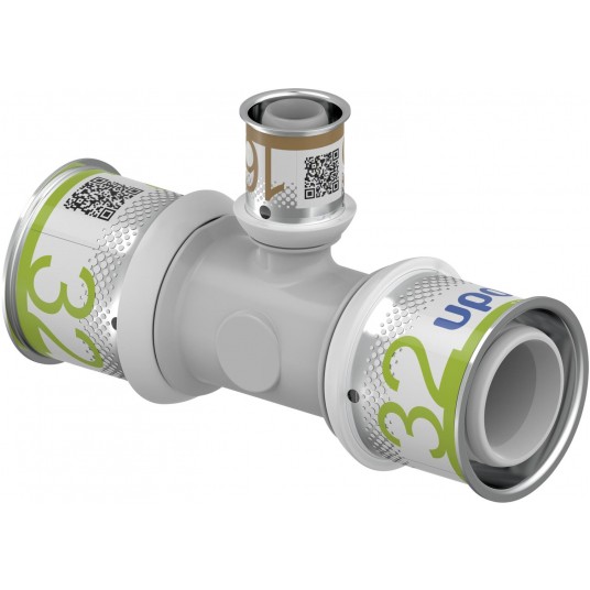 UPONOR Trójnik 32x16x32 PLUS PPSU S-Press -zdjęcie numer 1