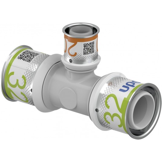 UPONOR Trójnik 32x20x32 PLUS PPSU S-Press -zdjęcie numer 1