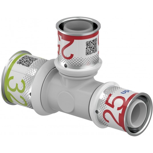 UPONOR Trójnik 32x25x25 PLUS PPSU S-Press -zdjęcie numer 1