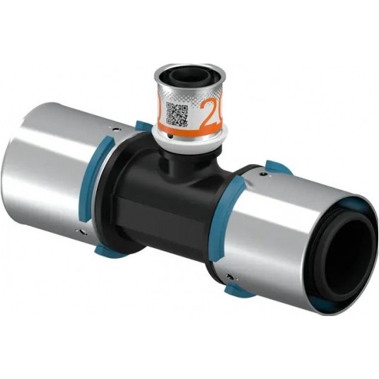 UPONOR Trójnik 40x20x40 PLUS PPSU S-Press -zdjęcie numer 1