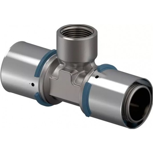 UPONOR Trójnik 40x3/4x40 GW PLUS zaprasowany -zdjęcie numer 1