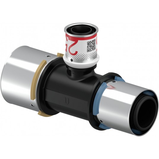 UPONOR Trójnik 50x25x40 PLUS PPSU S-Press -zdjęcie numer 1