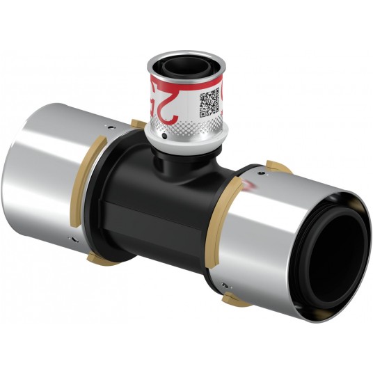 UPONOR Trójnik 50x25x50 PLUS PPSU S-Press -zdjęcie numer 1
