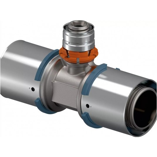 UPONOR Trójnik 50x32x50 PLUS zaprasowywany -zdjęcie numer 1