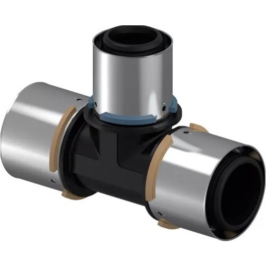 UPONOR Trójnik 50x40x50 PLUS PPSU S-Press -zdjęcie numer 1