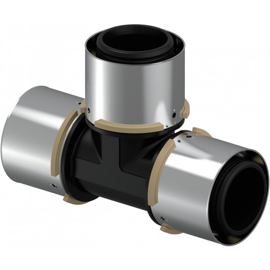 UPONOR Trójnik 50x50x50 PLUS PPSU S-Press -zdjęcie numer 1