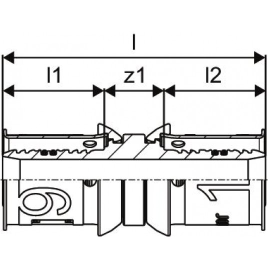 UPONOR Złączka 16x16 PLUS zaprasowywana -zdjęcie numer 2