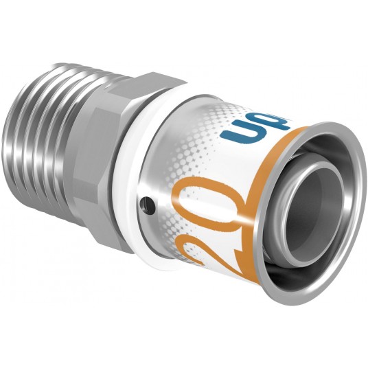 UPONOR Złączka GZ 20x1/2' PLUS S-Press -zdjęcie numer 1