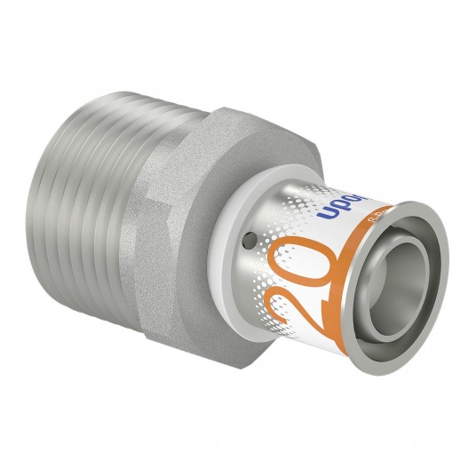 UPONOR Złączka GZ 20x1'' PLUS S-Press -zdjęcie numer 1