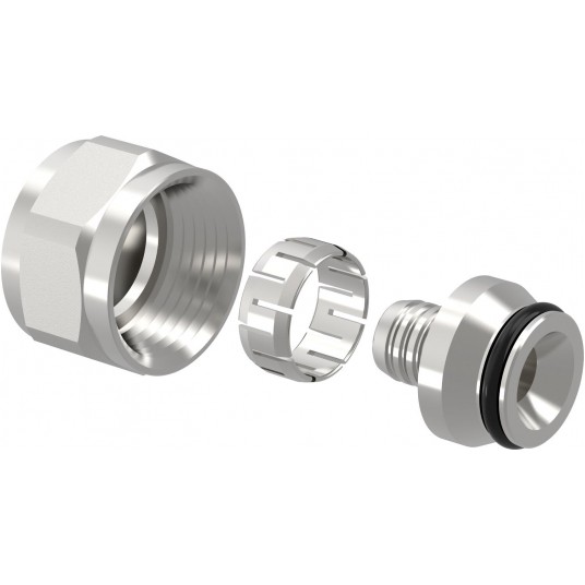 UPONOR Złączka rurowa zac.nikl.Flex-X 16x2,2x3/4" -zdjęcie numer 1