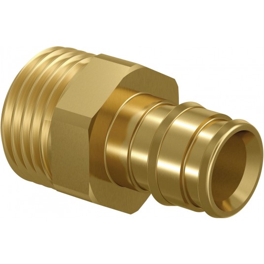 Złączka prosta z gwintem zewnętrznym 16x1/2" UPONOR Q&E -zdjęcie numer 1