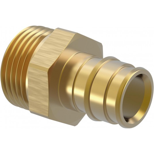 Złączka prosta z gwintem zewnętrznym 20x3/4" UPONOR Q&E -zdjęcie numer 1