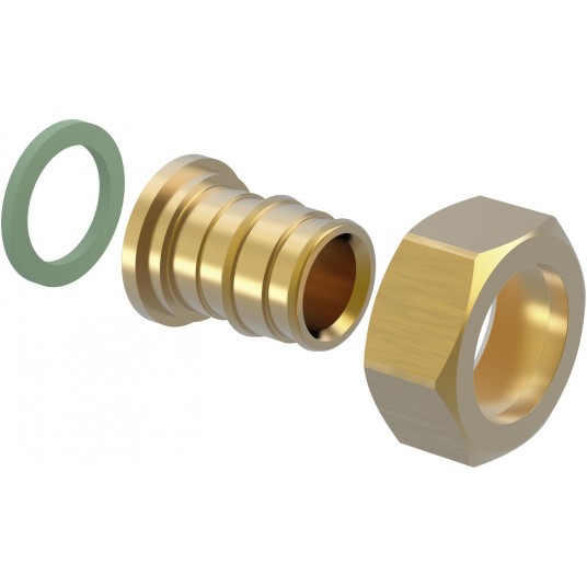 Złączka z ruchomą nakrętką 20x3/4" UPONOR Q&E -zdjęcie numer 1