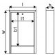 UPONOR Vario Szafka natynkowa OW 450x730x135 mm -zdjęcie numer 3