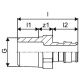 Złączka prosta z gwintem zewnętrznym 16x1/2" UPONOR Q&E -zdjęcie numer 2