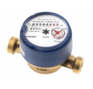Bmeters Wodomierz ZW 1/2" GSD8-l AF Q3-2,5m3/h
