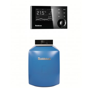 BUDERUS Kocioł GB125 18kW + RC310(czarny)