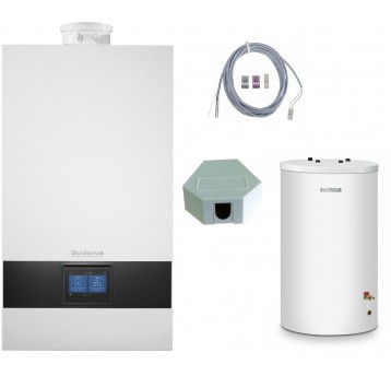 BUDERUS Kocioł GB172i.2 25kW+S120/5+AS 1.6