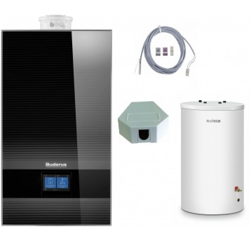 BUDERUS Kocioł GB182i.2 25kW+120/5+AS 1.6