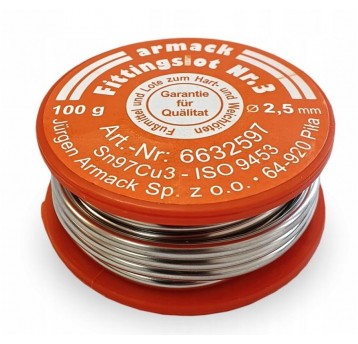 Cu lut miękki nr.3 100,G