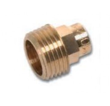 Cu nypel 28x3/4" GZ