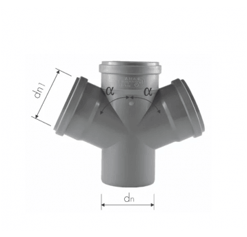 Czwórnik 1pł. kanal. wew. 67/110x50x50