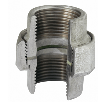 Dwuzłączka ocynk. 6/4" Holender