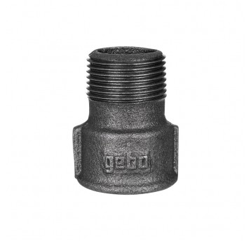 GEBO Mufa nakr-wkr.czarna 2" x 1 1/2"