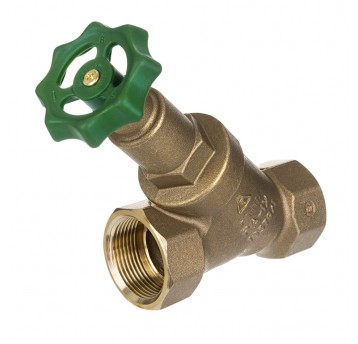 GEBO Zawór skośny odcinający z niewzn.trzpień DN50