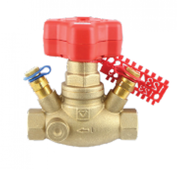 HERZ Przelotowy zawór reg. DN15 4217 STRÖMAX-GM